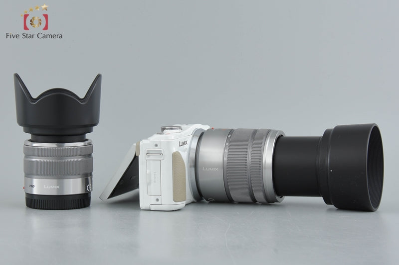 Panasonic LUMIX DMC-GF6W Double Zoom Lens Kit White (Japanese Language Only)