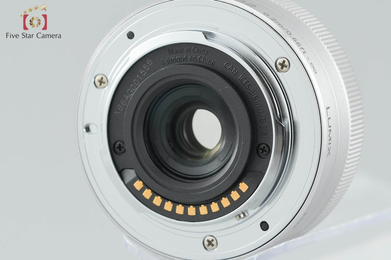 Panasonic LUMIX DMC-GF7W Double Zoom Lens Kit Silver (Japanese Language Only)