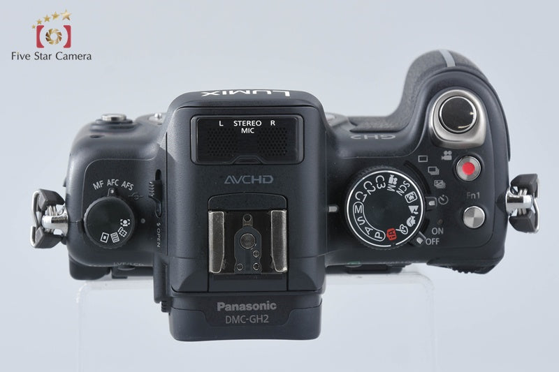 Panasonic DMC-GH2 Black Mirrorless Camera (Japanese Language Only)