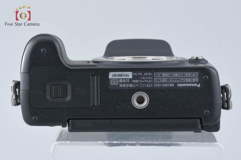 Panasonic DMC-GH2 Black Mirrorless Camera (Japanese Language Only)