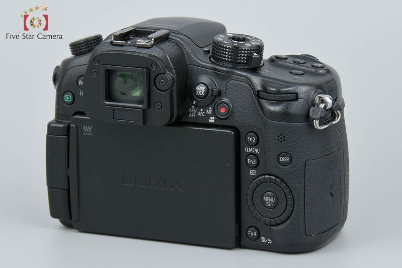 Panasonic LUMIX DMC-GH4 Black Mirrorless Camera (Japanese Language Only)
