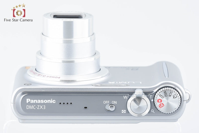 Panasonic LUMIX DMC-ZX3 Silver Digital Camera (Japanese Language Only)