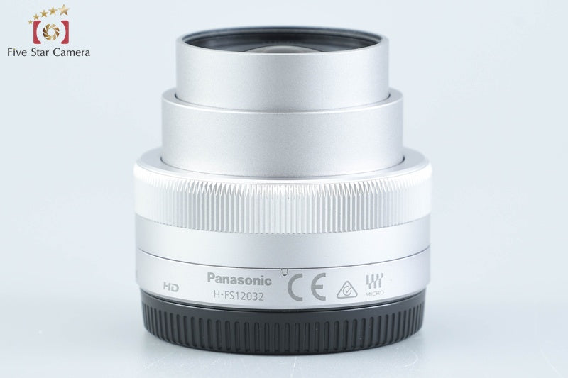 Panasonic LUMIX G VARIO 12-32mm f/3.5-5.6 ASPH. MEGA O.I.S. H-FS12032 Silver