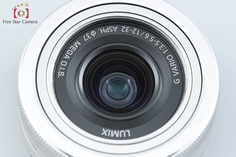 Panasonic LUMIX G VARIO 12-32mm f/3.5-5.6 ASPH. MEGA O.I.S. H-FS12032 Silver