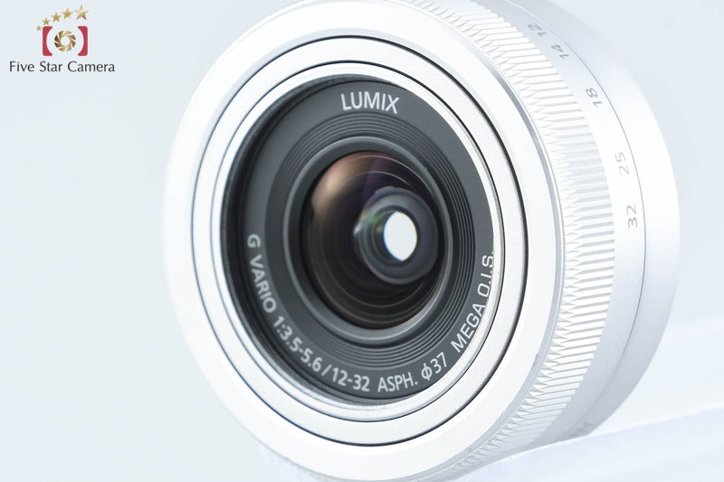 Panasonic LUMIX G VARIO 12-32mm f/3.5-5.6 ASPH. MEGA O.I.S. H-FS12032 Silver