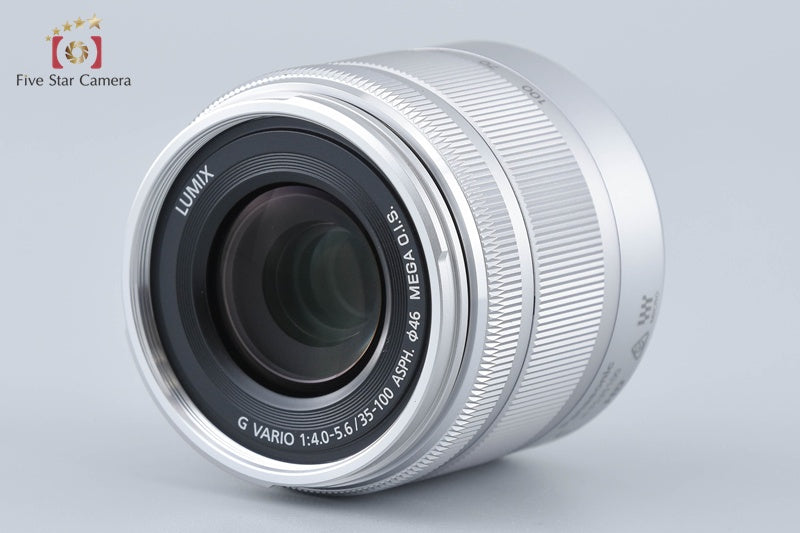 Panasonic LUMIX G VARIO 35-100mm f/4-5.6 ASPH. MEGA O.I.S. H-FS35100 Silver