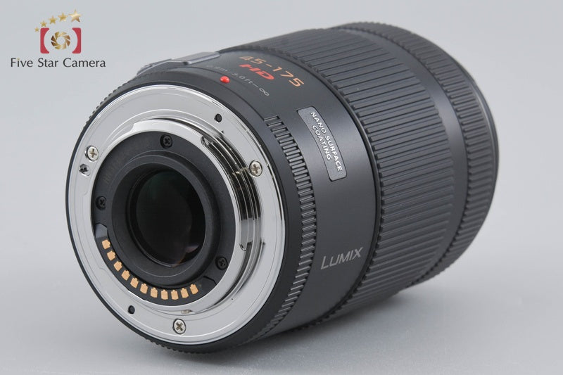 Panasonic LUMIX G X VARIO 45-175mm f/4-5.6 ASPH. POWER O.I.S. H-PS45175 Black