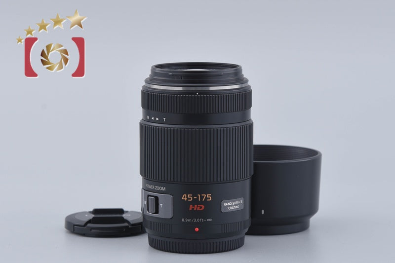 Panasonic LUMIX G X VARIO 45-175mm f/4-5.6 ASPH. POWER O.I.S. H-PS45175 Black