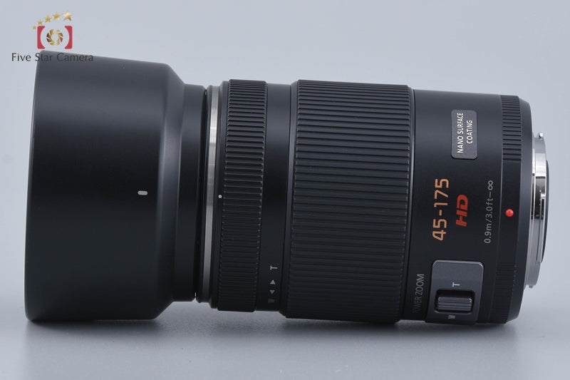 Panasonic LUMIX G X VARIO 45-175mm f/4-5.6 ASPH. POWER O.I.S. H-PS45175 Black