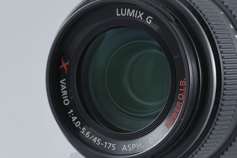 Panasonic LUMIX G X VARIO 45-175mm f/4-5.6 ASPH. POWER O.I.S. H-PS45175 Black