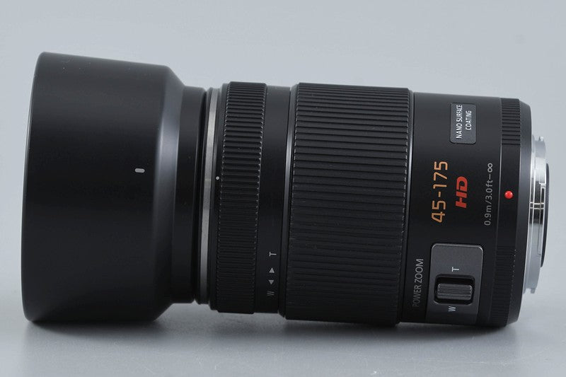 Panasonic LUMIX G X VARIO 45-175mm f/4-5.6 ASPH. POWER O.I.S. H-PS45175 Black