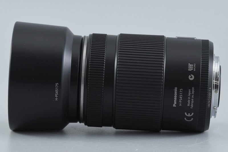 Panasonic LUMIX G X VARIO 45-175mm f/4-5.6 ASPH. POWER O.I.S. H-PS45175 Black