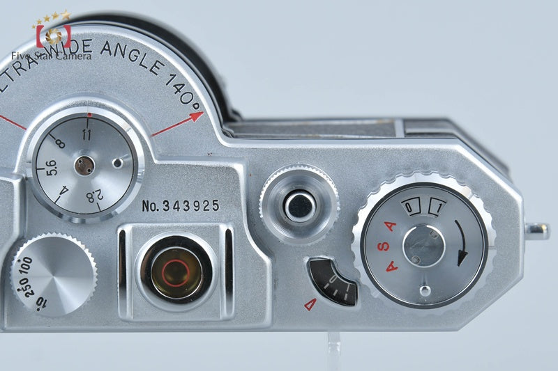 Panon WIDELUX F6 Silver Panoramic Film Camera