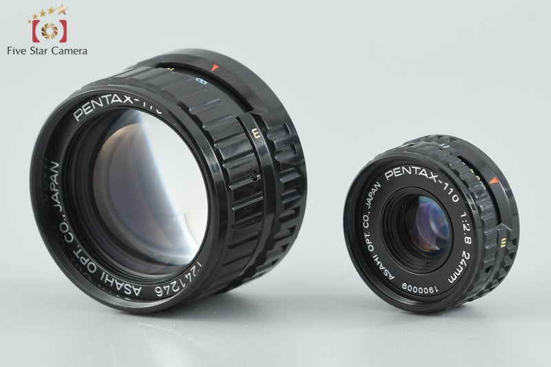 Pentax 110 24mm f/2.8 + 50mm f/2.8 w/ Box
