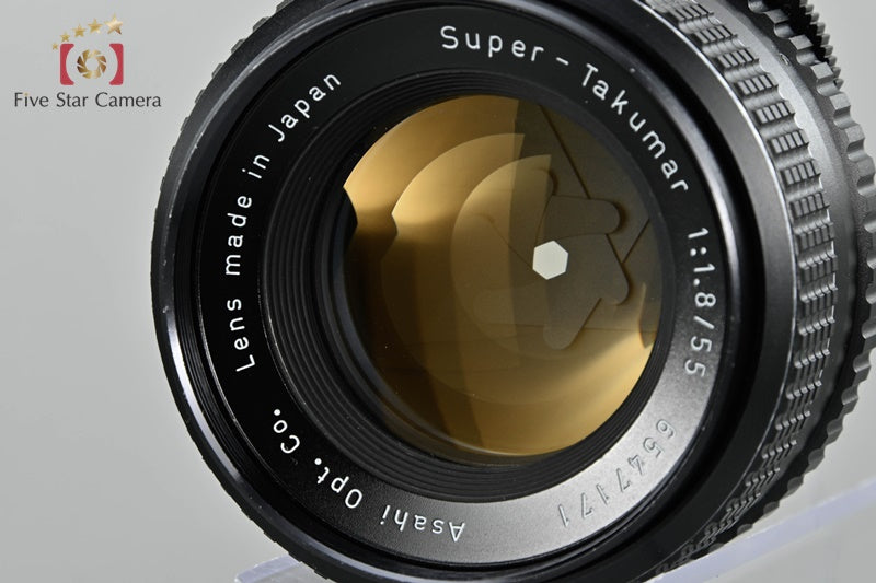 PENTAX SMC TAKUMAR 55mm f/1.8 M42 Mount Lens
