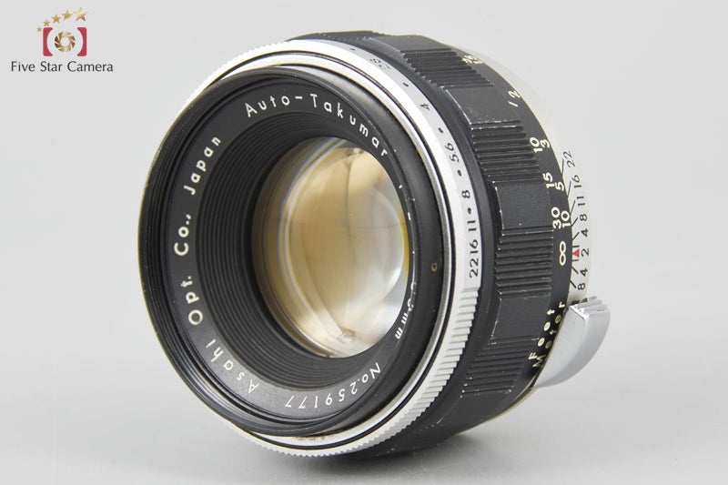 PENTAX Auto-Takumar 55mm f/2 M42 Mount Lens