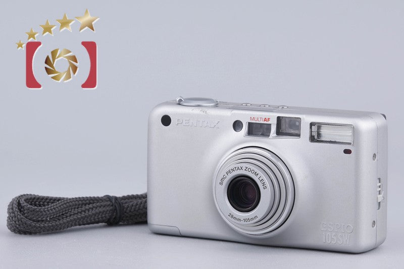 Pentax ESPIO 105SW Silver 35mm Point & Shoot Film Camera