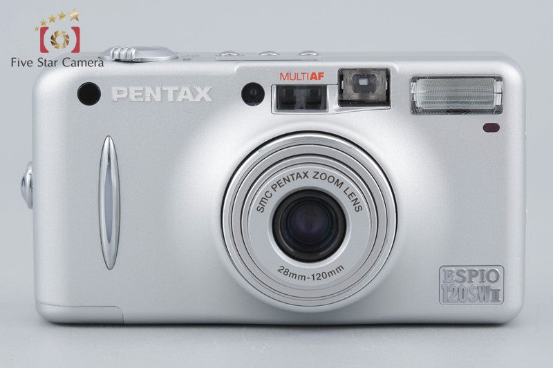 Pentax ESPIO 120SWII Silver 35mm Point & Shoot Film Camera