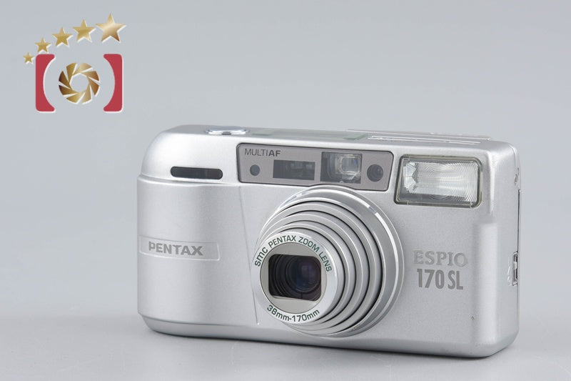 Pentax ESPIO 170SL Silver 35mm Point & Shoot Film Camera