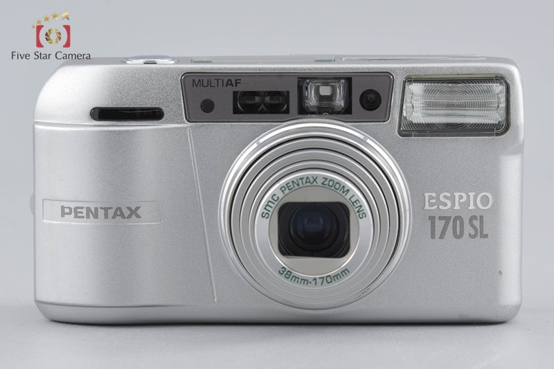 Pentax ESPIO 170SL Silver 35mm Point & Shoot Film Camera
