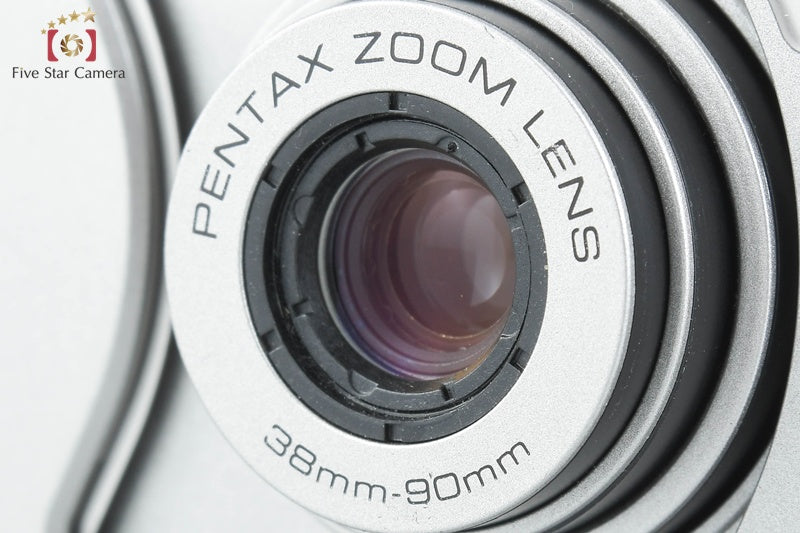 Pentax ESPIO 90MC Silver 35mm Point & Shoot Film Camera