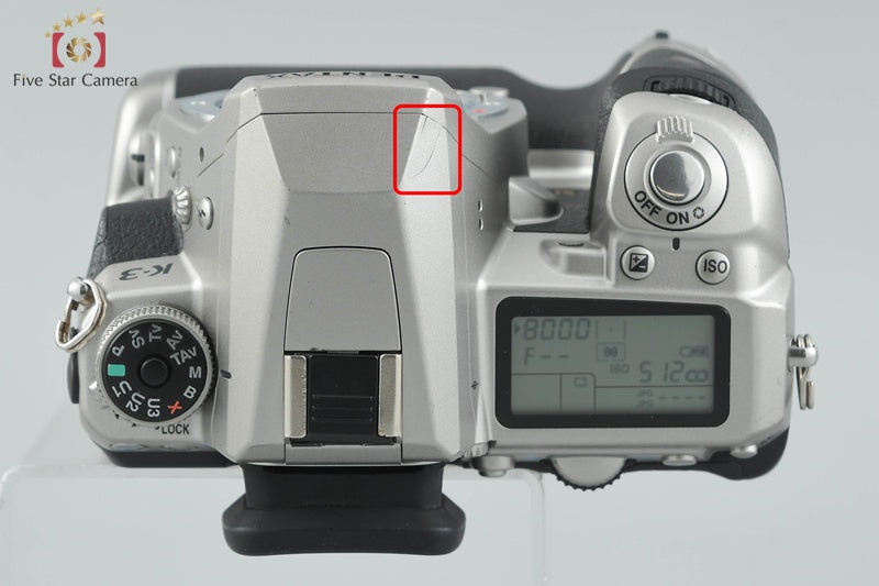 PENTAX K-3 Premium Silver Edition 24.3 MP DSLR Camera Body w/ Box