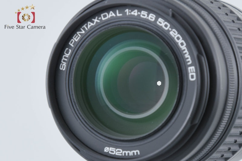 PENTAX K-30 Black 16.3 MP DSLR Camera 18-55 50-200 Lenses