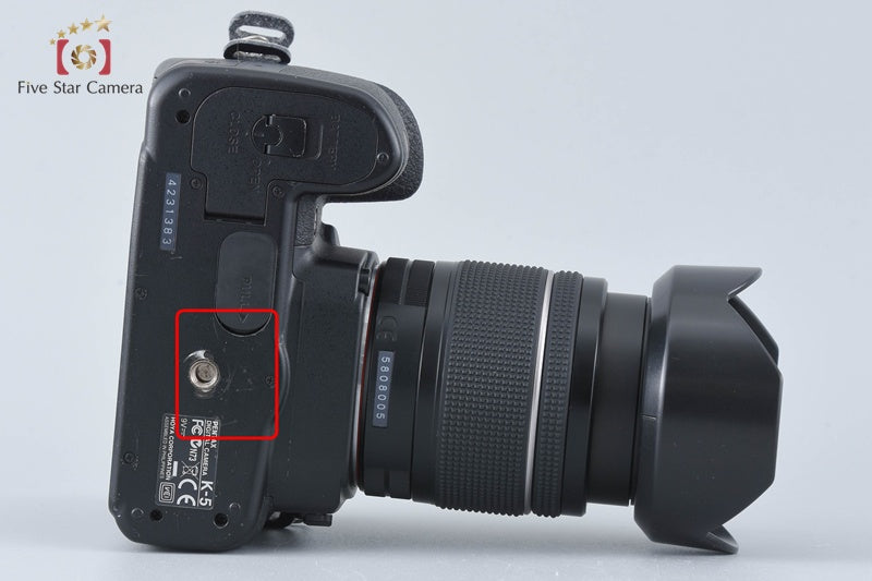 Pentax K-5 16.3 MP Digital SLR Camera SMC DA L 18-55 Lens