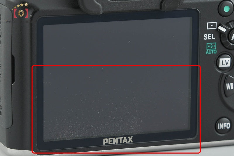 Pentax K-5 Silver 16.3 MP Digital SLR Camera Body