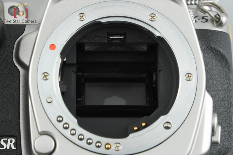 Pentax K-5 Silver 16.3 MP Digital SLR Camera Body
