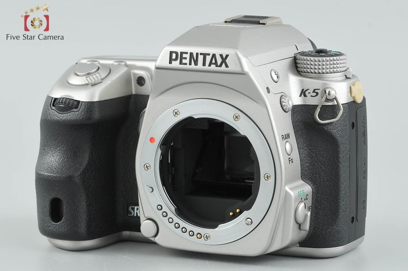 Pentax K-5 Silver 16.3 MP Digital SLR Camera Body