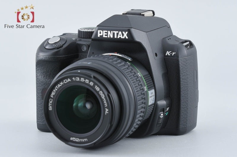 PENTAX K-r Black 12.4 MP Digital SLR Camera 18-55 Lens