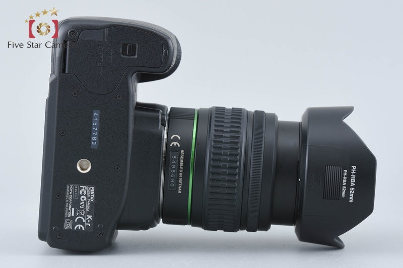 PENTAX K-r Black 12.4 MP Digital SLR Camera 18-55 Lens