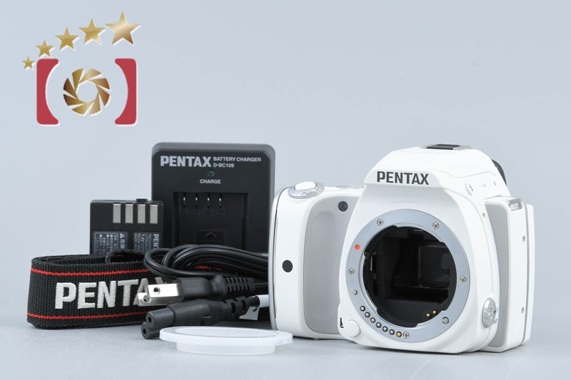 "Shutter count 2,192" Pentax K-S1 White 20.1 MP Digital SLR Camera Body