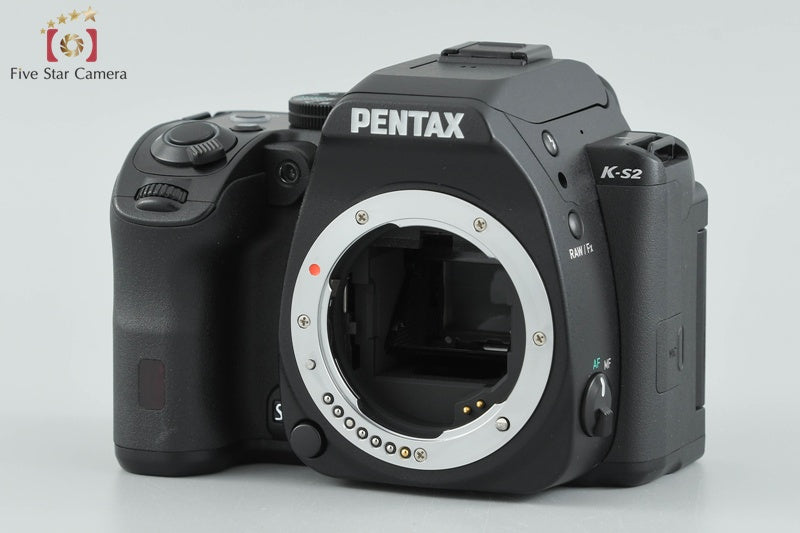 "Shutter count 3,302" PENTAX K-S2 Black 20.1 MP DSLR Camera Body