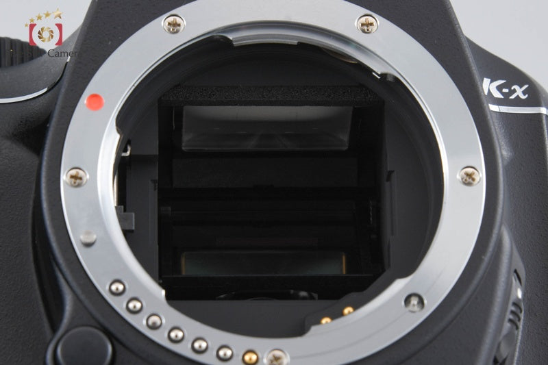 "Count 2,083" Pentax K-x Black 12.4 MP DSLR + SMC DA L 18-55 55-300 Lenses