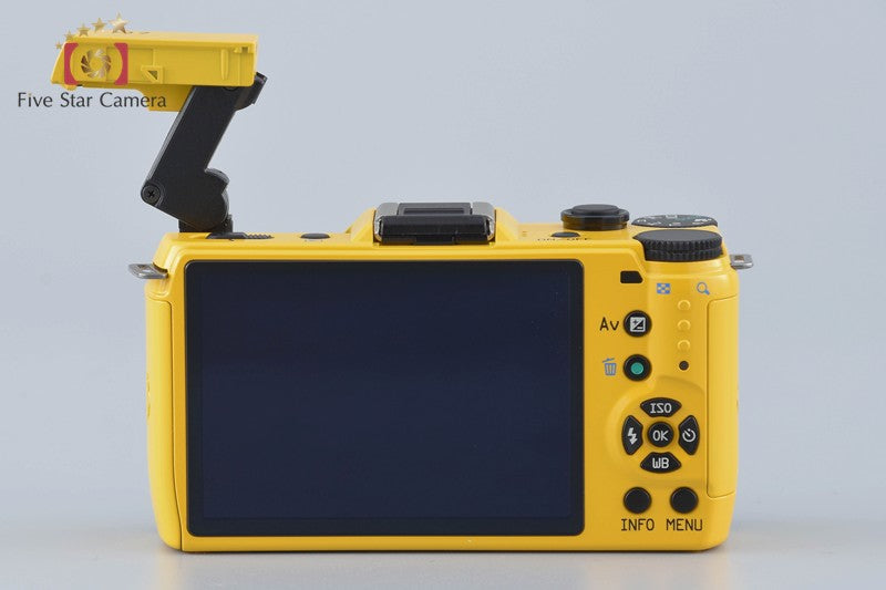 Shutter count 310 PENTAX Q7 Yellow 12.4 MP Digital Camera 5-15 Lens