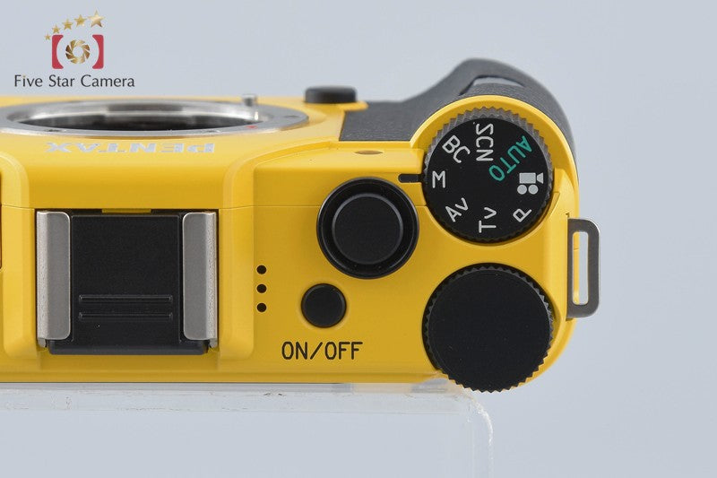 Shutter count 310 PENTAX Q7 Yellow 12.4 MP Digital Camera 5-15 Lens