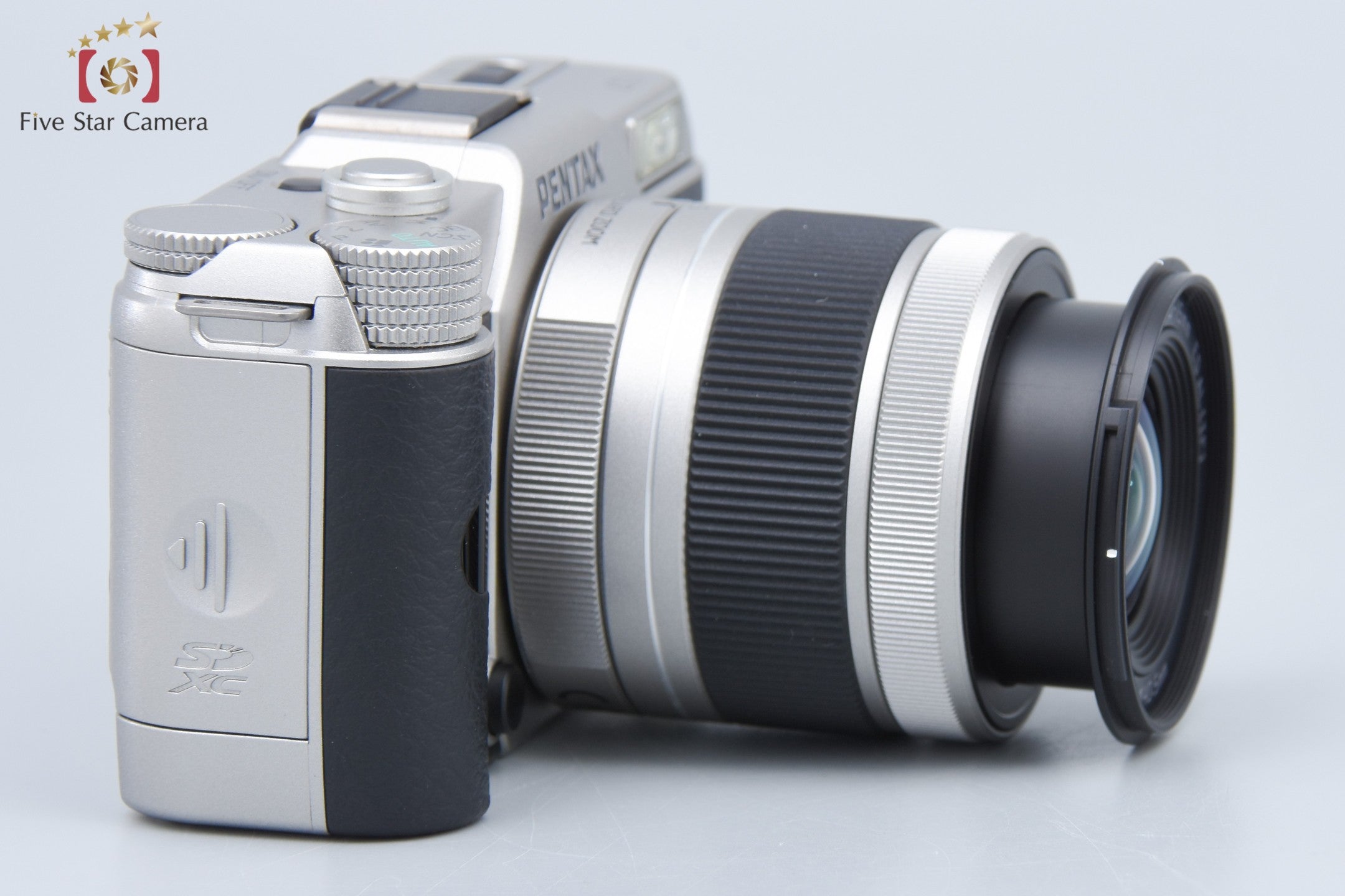 "Shutter count 179" PENTAX Q7 Silver 12.4 MP Digital Camera 5-15 Lens