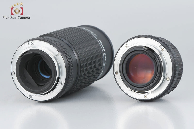 Pentax SMC M 50mm f/1.4 + SMC M 200mm f/4