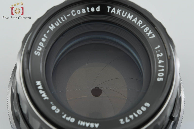 PENTAX SMC TAKUMAR 6x7 105mm f/2.4 for 6x7 / 67 / 67II 2025.10 Overhauled!!