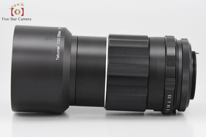 Very Good!! PENTAX Super-Takumar 135mm f/2.5 M42 Mount Lens
