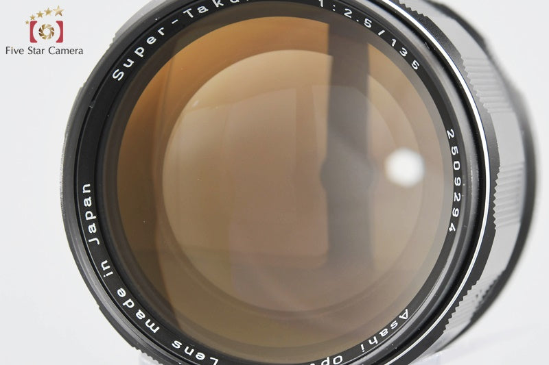 Very Good!! PENTAX Super-Takumar 135mm f/2.5 M42 Mount Lens