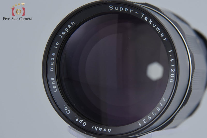 PENTAX SUPER-TAKUMAR 200mm f/4 M42 Mount Lens