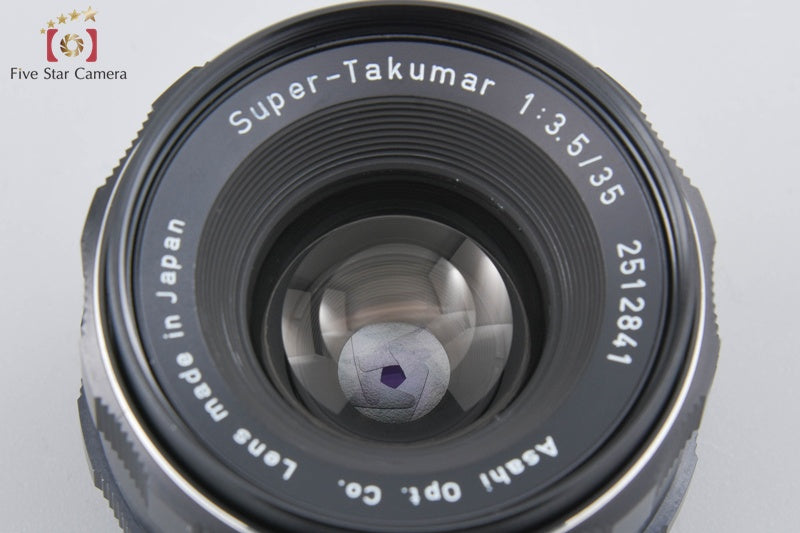 PENTAX Super Takumar 35mm f/3.5 M42 Mount Lens