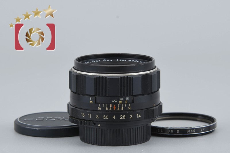 PENTAX Super-Takumar 50mm f/1.4 Early Model 8 Elements M42 Mount