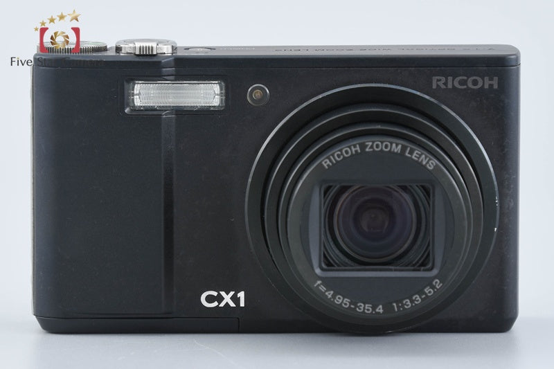 "Shutter count 5,268" Ricoh CX1 Black 9.3 MP Digital Camera