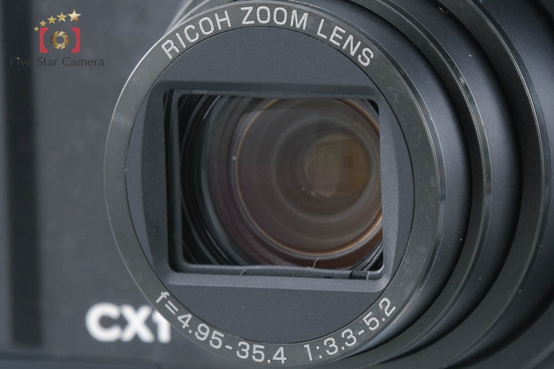 "Shutter count 5,268" Ricoh CX1 Black 9.3 MP Digital Camera