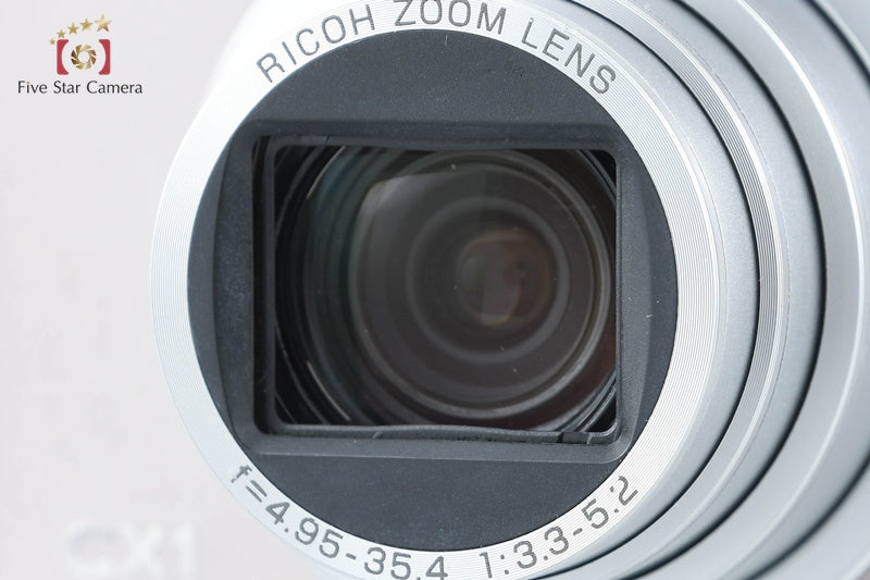 "Shutter count 1,442" Ricoh CX1 Champagne Rose 9.3 MP Digital Camera