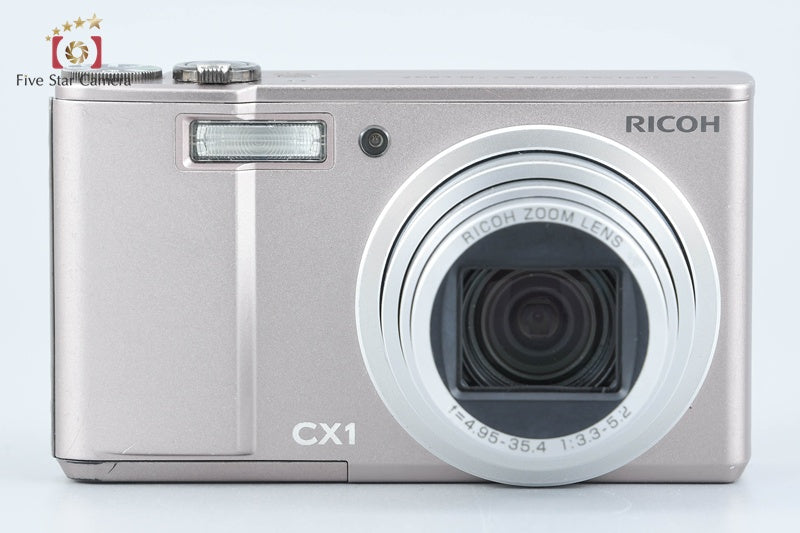 "Shutter count 1,442" Ricoh CX1 Champagne Rose 9.3 MP Digital Camera